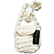 Wholesale - IVORY QUILTED CROSS BODY HANDBAG C/P 12